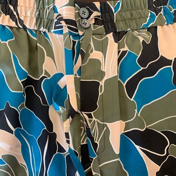 Equipment suzette drawstring floral print 100% silk pant💥size M, L, XL , NWT - Picture 5 of 13